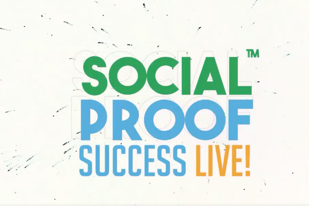 Social Proof Success event with The Bigger Picture Event Services